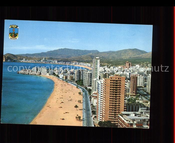 Benidorm Playa Levante vista aerea Hochhaeuser Hotel Strand
