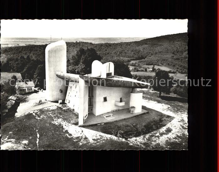 Gebaeude und Architektur Chapelle de Notre Dame du Haut Architec
