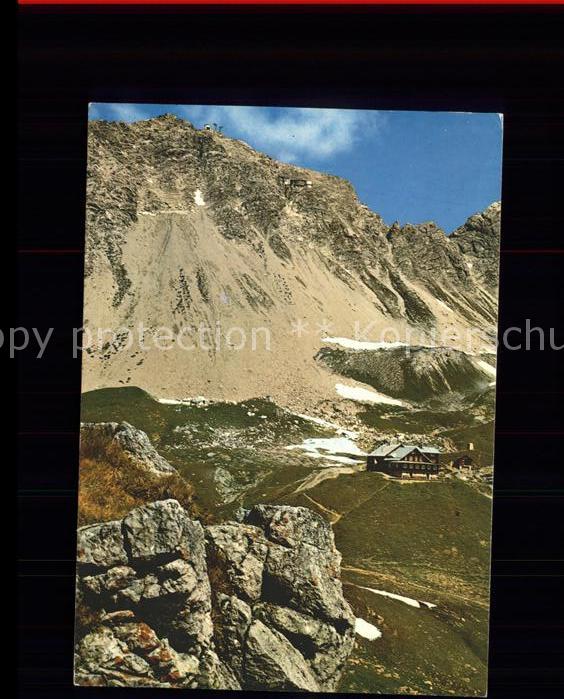 Ulmerhuette Schutzhuette Lechtaler Alpen