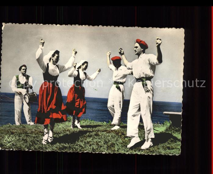Trachten Frankreich Ballets Basques de Biarritz Oldarra Le
