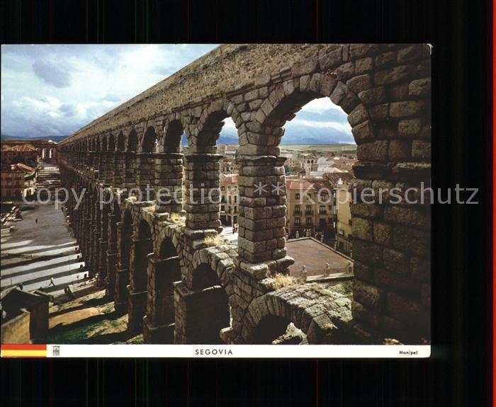 Bruecken Bauwerke Acueducto römische Aquädukt Segovia