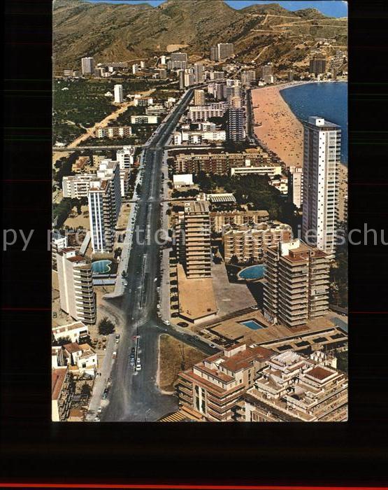 Benidorm Vista aerea Playa