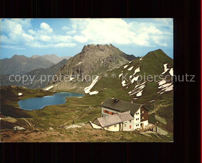 Tilisunahuette gegen Seehorn Tilisunasee Schutzhütte A