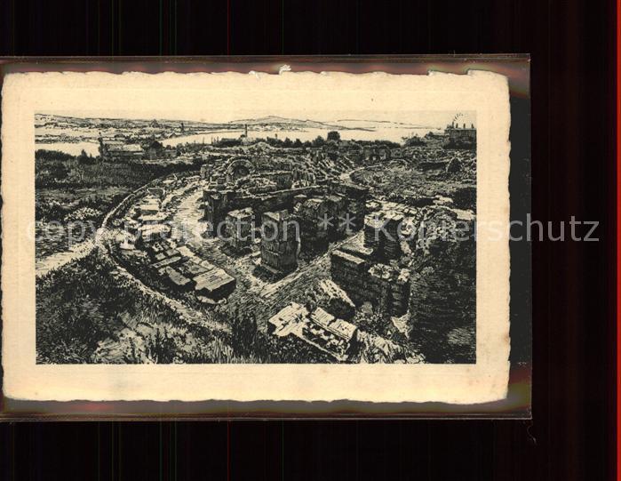 Solin Salona Amphitheatrum Ruinen Amphitheater