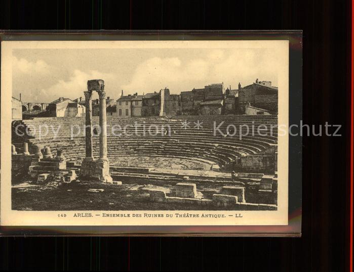 Arles Bouches-du-Rhone Ensemble des Ruines du Theatre Antique