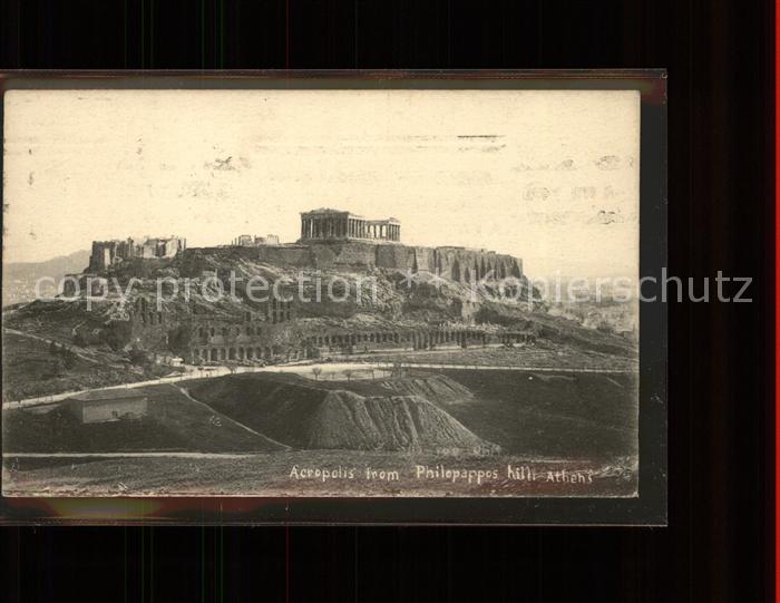 Athenes Athen Akropolis Antike