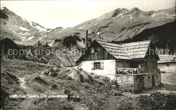 Jamnighuette Schutzhaus Mallnitzer Tauern