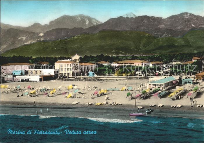 Marina di Pietrasanta Veduta aerea