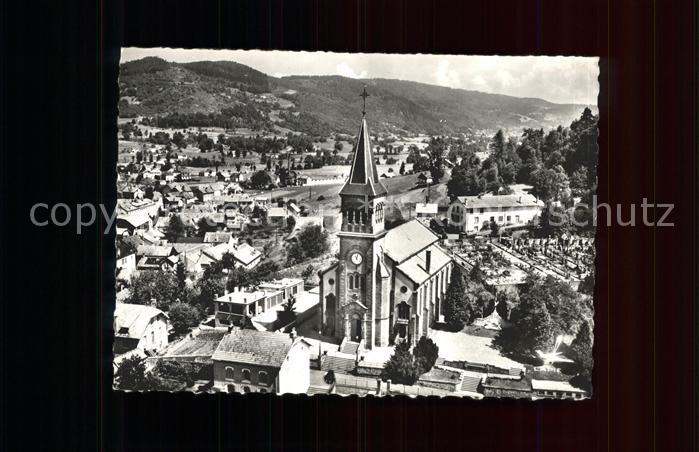 Le Thillot Vue partielle avec l'Eglise