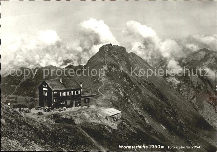 Wormserhuette Berghütte Alpenverein Schutzhütte Verwa