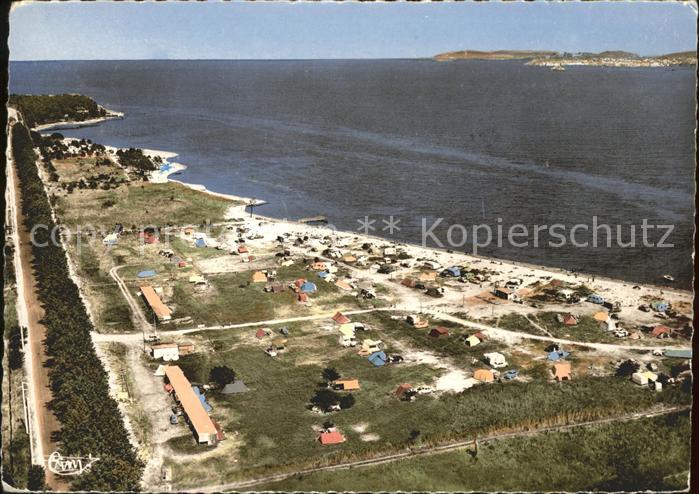 Beauvallon Grimaud Camping Golfe au fond St. Tropez vue ae