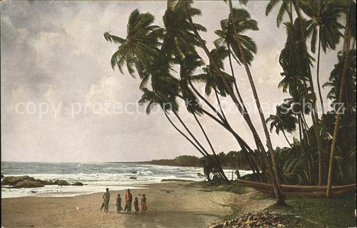 Ceylon Sri Lanka Strandleben