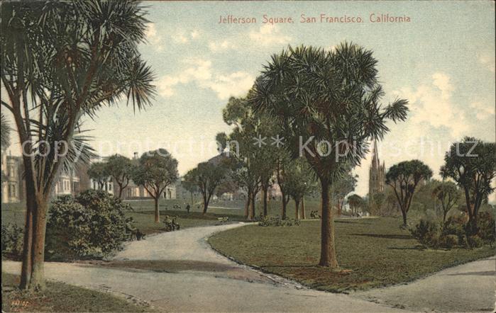 San Francisco California Jefferson Square