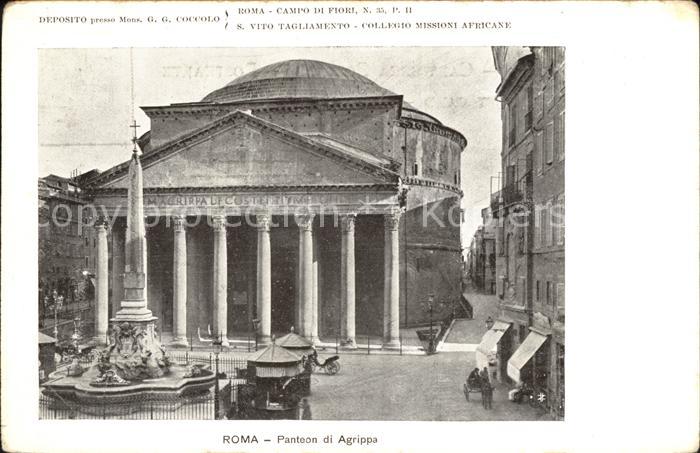Rom Roma Panteon di Agrippa