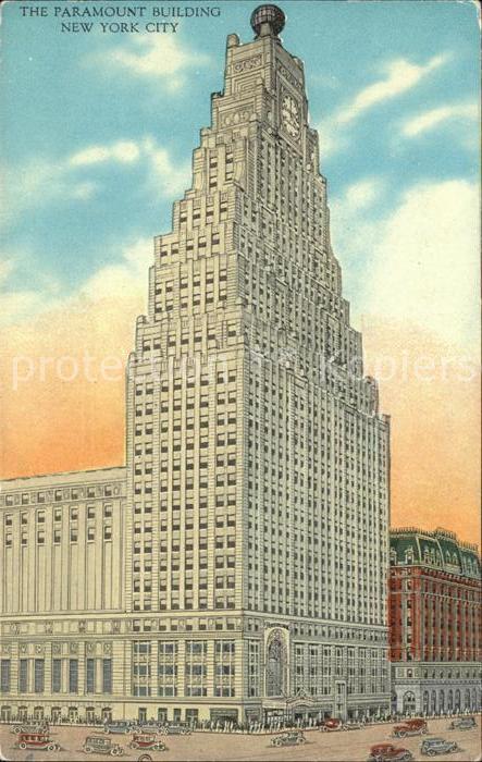 New York City The Paramount Building