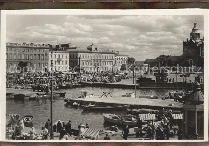 Helsinki Soedra-Hamnen och Salutorget
