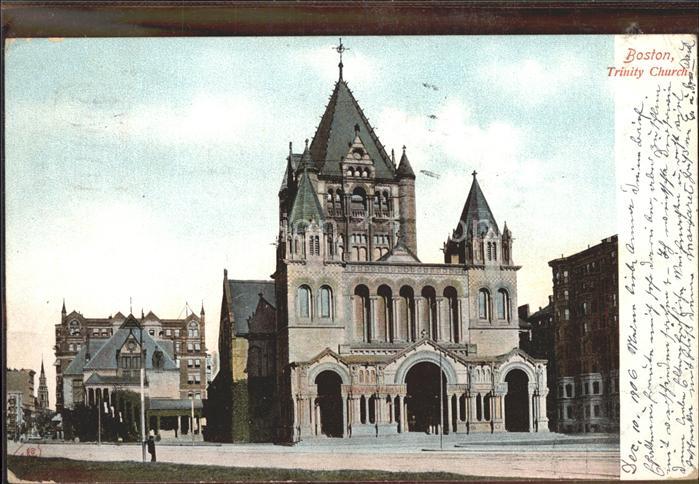Boston Massachusetts Trinity Church