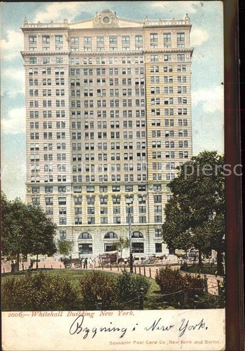 New York City Whitehall Building