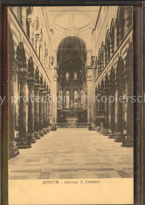 Genova Genua Liguria Interno S.Lorenzo