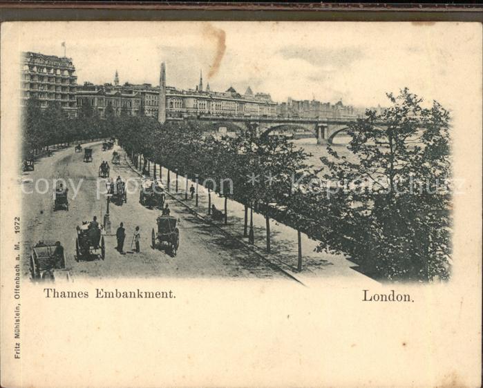London Thames Embankment