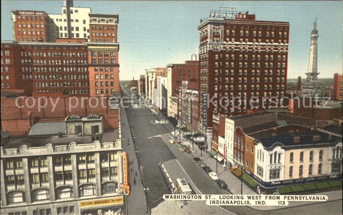 Washington DC Looking West From Pennsylvania