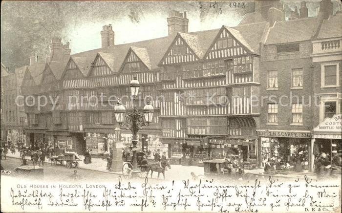 London Old House in Holborn