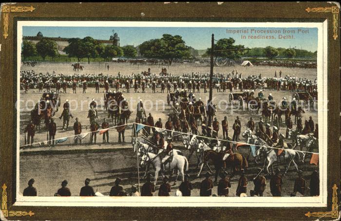 Neu-Delhi Imperial Procession from Port in readin