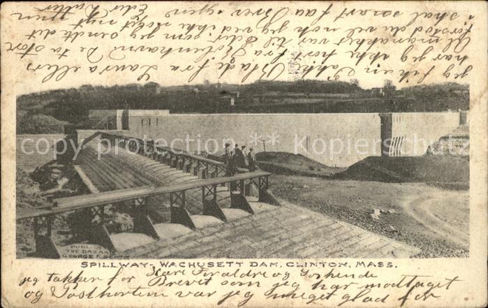 Clinton Massachusetts Spillway-Wachustett Dam