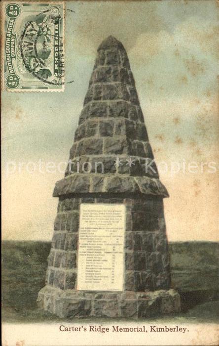 Kimberley Carter`s Ridge Memorial