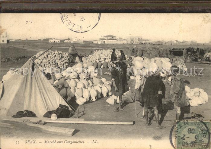 Sfax Tunesie Marche aux Gargoulettes