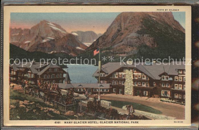 Montana Mines Many Glacier Hotel im Glacier National Park