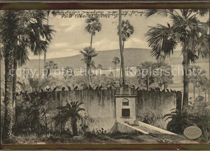 Bombay Mumbai Parsi Tower of Silence