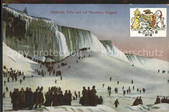 Niagara Wisconsin American Falls and Ice Mountain