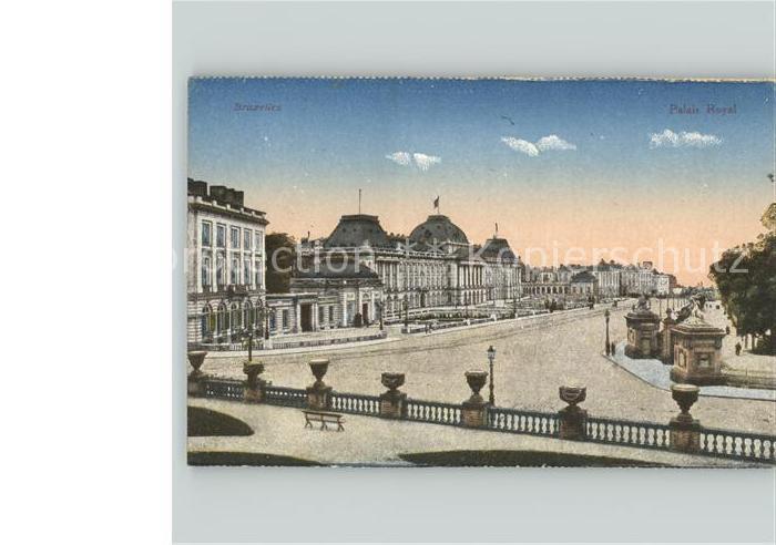 Bruxelles Bruessel Koenigspalast