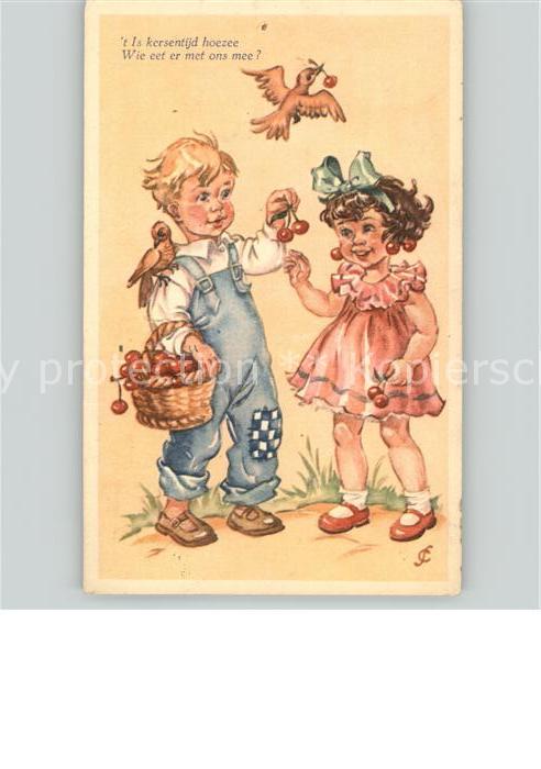 Voegel Birds Oiseaux Uccelli Pajaros-- Kinder Kirschen