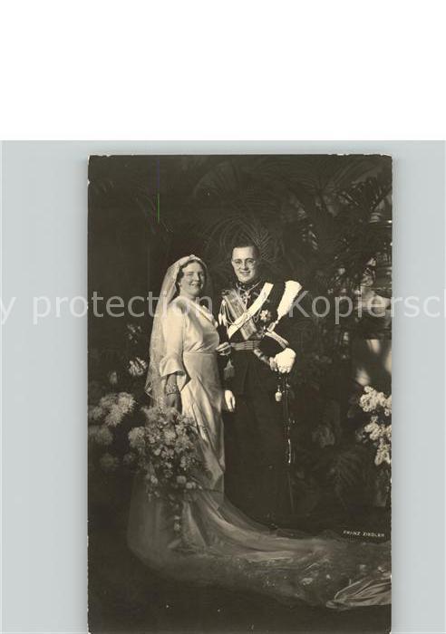 Adel Niederlande Brautpaar Hochzeit