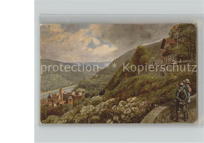 Hoffmann Heinrich Nr. 805 Schloss Heidelberg