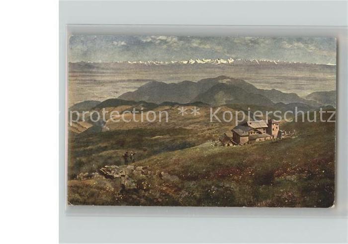 Hoffmann Heinrich Nr.17  AlpenPanorama