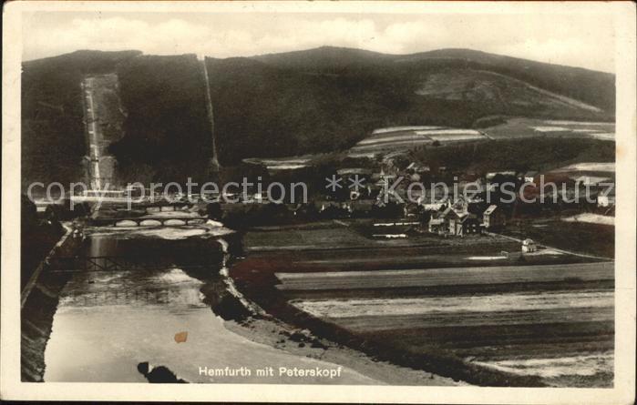 Hemfurth-Edersee mit Peterskopf