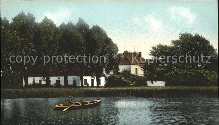 Lensahn Blick vom Fluss Boot