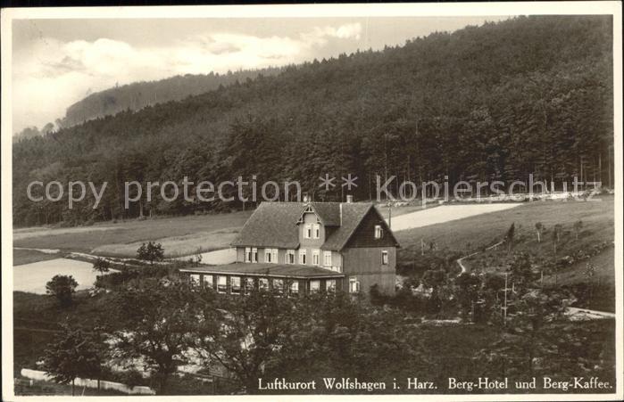 Wolfshagen Harz Berghotel und Bergkaffee Luftkurort