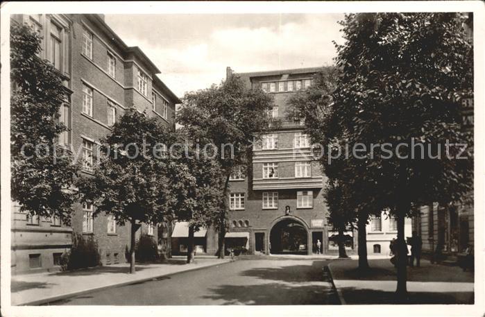 Wilhelmshaven  CITY Blick zum Hindenburgtor NZ3