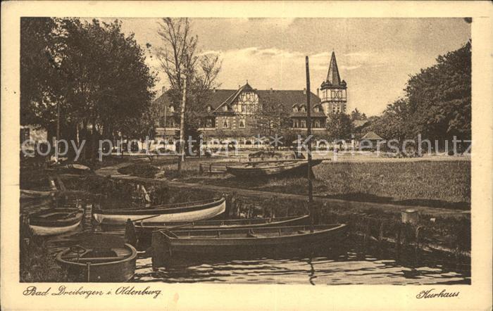 Bad Dreibergen Kurhaus Uferpartie Boot