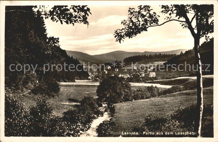 Bad Laasphe Partie aus dem Laasphetal