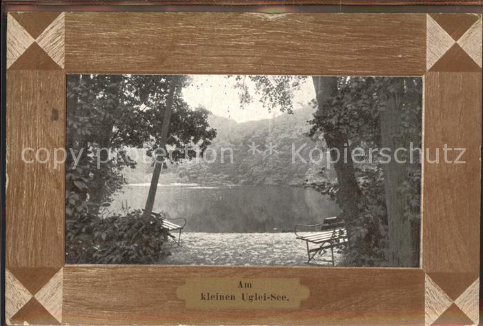 Sielbeck Holsteinische Schweiz Partie am kleinen Ukleisee Bilderrahmen