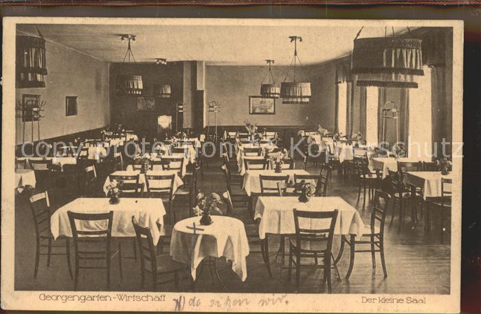 HANNOVER  CITY Georgengarten Wirtschaft Kleiner Saal