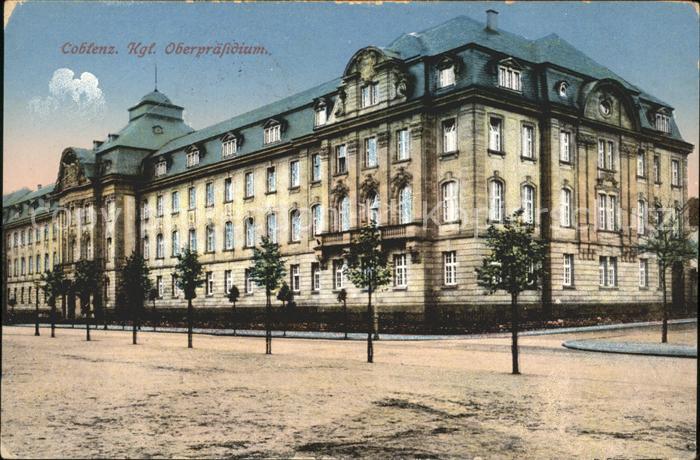 Coblenz Koblenz Oberpraesidium