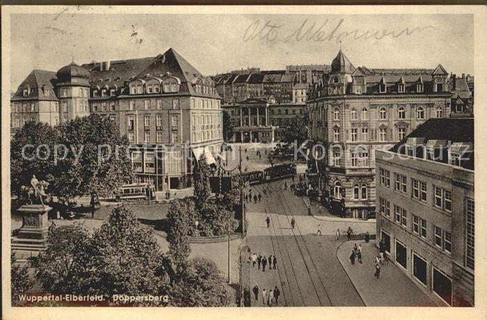 WUPPERTAL NRW Elberfeld Doeppersberg Strassenbahn