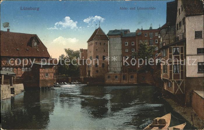 LueNEBURG  CITY Abts- u.Luenermuehle (Feldpost)