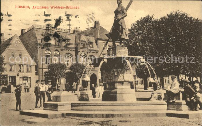 Husum Nordfriesland Asmussen Woldsen-Brunnen